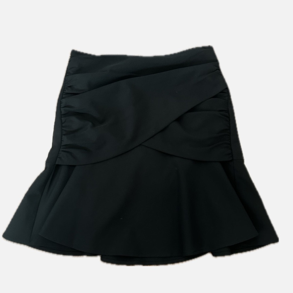 Club Monaco A-line skirt - black
